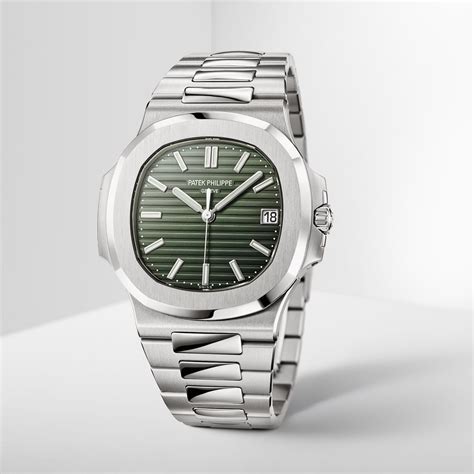 patek philippe nautilus green|patek philippe nautilus watch price.